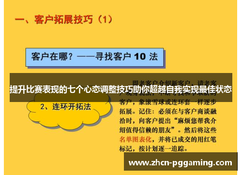 提升比赛表现的七个心态调整技巧助你超越自我实现最佳状态