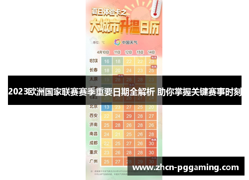 2023欧洲国家联赛赛季重要日期全解析 助你掌握关键赛事时刻