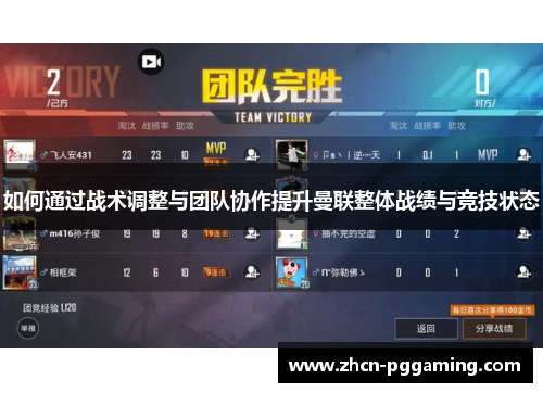 如何通过战术调整与团队协作提升曼联整体战绩与竞技状态 如何通过战术调整与团队协作提升曼联整体战绩与竞技状态
